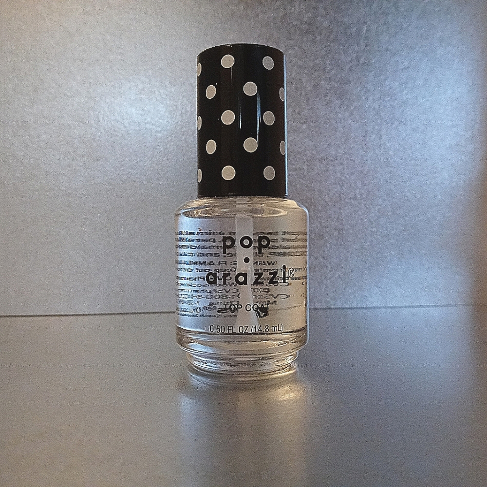 NWOT Poparazzi clear top coat nail polish